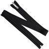 Aerzetix - Set di 6 Cerniere Lampo a Spirale N°5 75cm separabili con cursore Decorativo per Cucito Artigianato Abbigliamento Borse | in Metallo Nylon Poliestere | Colore Nero