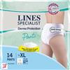 FATER SPA PANNOLONE PER INCONTINENZA LINES SPECIALIST DERMA PANTS PLUS XL 14 PEZZI