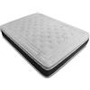 Baldiflex Emporio Materasso Memory Trilogy a Zone Differenziate, Fodera Silver Care Sfoderabile e Lavabile con proprietà Anti-Statiche ed Anti-Odore, Materasso Matrimoniale Misura 160x200 cm