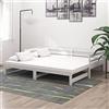 Tidyard Divano Letto Estraibile Moderno in Legno Mssello di Pino 2X(90x200) cm,Divano Letto 2 Posti,Divano Letto in Legno,Divano Letto Scomparsa,Divani Letto Due Posti,Divano Letto con Doghe in Legno