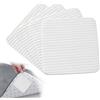 FIGCY 4 Pezzi di Tappetino Antiscivolo per Tappeti su Legno, Laminato, Piastrelle e Marmi. Gripper Antiscivolo per Pavimenti Laminati - Senza Residui e Senza Danni a Tappeti o Pavimenti