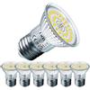 EACLL Lampadine LED E27 6.5W Equivalente a A15 Alogena 100W, Pacco da 6, 900lm 5000K Bianco del Giorno, Faretti AC 230V senza Sfarfallio, Angolo a Fascio 120° Spot, Non Dimmerabile Lampade Riflettore