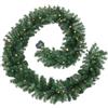 YOHAYO Ghirlanda Natalizia con Luci 2,7M 50 LEDs Decorazione per Porte, Pareti, Camino, Interno/Esterno Flessibile a Batterie Bianco Caldo
