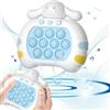 ZoneYan Pop It Elettronico, Console Di gioco Quick Push Bubbles Gioco Portatile,Quick Push Game Fidget Squeeze Toys, Relieving Stress Poppit Elettronico Gioco Antistress Giocattoli Regali Bambini (XG)