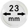 LINDNER Das Original Capsule per Monete Ø 23 mm Interno, Confezione da 10