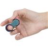 LIGHTBULB IDEAS Yogi Giocattolo Fidget, Spinner per adulti, Articoli per alleviare l'ansia, Perfetto per ADHD, ADD e Autismo, per bambini e adulti, Fantastici gadget con cinque misure di anelli (Design Aurora)
