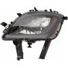 PROPOSTEONLINE Fendinebbia realizzato per Opel ASTRA J 2010 lato guida H10-PSY24W alogeno con indicatore direzione Parabola nera 13293622