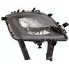 PROPOSTEONLINE Fendinebbia realizzato per Opel ASTRA J 2010 lato Destro H10-PSY24W alogeno con indicatore direzione Parabola nera 13293623