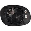 PROPOSTEONLINE Specchio ricambio realizzato per PEUGEOT 206 dal 1998 al 2003 lato Destro riscaldato 8151GX