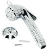 Selyse Doccetta cromata con soffione doccia in ABS da 1/2 - Include pratico pulsante di avvio/stop, doccetta da campeggio