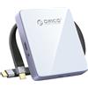 ORICO Magnetico M.2 NVMe SSD Case per iPhone 15/16/17 Pro - USB-C 3.2 Gen2 10Gbps, Registrazione 4K ProRes, Ricarica PD 100W, SSD 2230/2242 2TB - AP42P