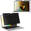 kwmobile Pellicola Privacy per Apple MacBook Air 15 M4 2025 A3241 - Privacy Screen per Laptop - Filtro Schermo Protettivo Rimovibile e da Viaggio - Filtro Anti Luce Blu Magnetico