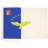AZ FLAG Bandiera Azzorre 45x30 cm - Bandierina Azzorre In Portogallo 30 x 45 cm Cordicelle