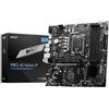MSI Scheda Madre MSI PRO B760M-P socket 1700 DDR5 MicroATX Nero