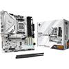 ASROCK Scheda Madre ASROCK B850M Steel Legend WIFI Socket AM5 DDR5 Micro ATX Bianco