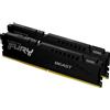KINGSTON TECHNOLOGY Ram KINGSTON FURY BEAST DDR5 5200MHz 64GB (2x32) XMP 3.0 CL40 NERO