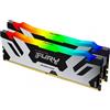 Kingston Ram KINGSTON FURY RENEGADE DDR5 6400MHz 32GB (2x16) RGB XMP 3.0 CL 32 ARGENTO