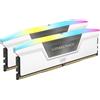 CORSAIR Ram CORSAIR VENGEANCE DDR5 6400Mhz 32 GB (2X16) RGB XMP 3.0 CL36 BIANCO