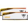 PATRIOT RAM VIPER ELITE 5 DDR5 6000Mhz 32GB (2x16) RGB XMP EXPO BIANCO CL34