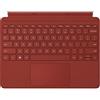 Microsoft Surface Go Signa Type Cover - Tastiera compatibile con Surface Go, Rosso papavero (Alcantara)