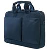 Tucano-Slim Borsa per Laptop Fino a 14 Pollici e MacBook PRO 13 Retina. Borsa da Lavoro e università. Uomo e Donna. Portadocumenti Durevole. Tasche per iPhone e iPad. Borsa a Tracolla Inclusa.…