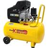inferramenta Compressore Lubrificato ad Olio 2 HP | Serbatoio 24/50 Litri | Pressione 8 Bar | Potente e Affidabile per Uso Hobbistico e Professionale (50 Litri)