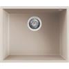 Elleci Quadra 105 SOTTOTOP LGQ10539BSO Lavello da Incasso 1 Vasca Sottotop 54 x 44 cm finitura Granitek Bianco Soft 39