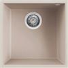 Elleci Quadra 102 SOTTOTOP LGQ10239BSO Lavello da Incasso 1 Vasca Sottotop 44 x 44 cm finitura Granitek Bianco Soft 39