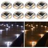 AGPTEK 8 x Luci Solari da Giardino Luce solare per esterni LED Lampada Solare Auto On/Off Luci per Sentieri 2 modalità colore per Cortile Ponte Dock Passo Vialetto Percorso Scale (Bianco Caldo/Freddo)