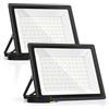 Viuisie 100W Faretti LED Esterno, 11000LM, 6500K, IP66 Impermeabile, Proiettore Bianco Fresco, Riflettore Ultra Luminoso, Ideale Per Cortili, Giardini, Cantieri e Parcheggi (2, 100, Watt)