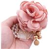 Shiwaki Forniture per Matrimoni Decorazione Ragazza Damigella d'Onore Polso Fiore Prom Party Bambini Danza Polso Fiore Decorazione Regalo di Nozze (Champagne)