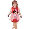 Ciao 11249.18-24 - Principesse Disney Vestito Baby Minnie Classic, Rosso, 18-24 mesi
