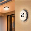TRIO Leuchten Bermejo lampada a soffitto, LED, 630369142, Bermejo [Lampade per Esterni > Lampade a Soffitto]