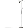Reality Leuchten Palermo lampada da terra, LED, R45741107, Palermo [Lampade per Interni > Lampade da Terra]