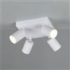 TRIO Leuchten Soka faretto, GU10, 4 luci, 867730431, Soka [Lampade per Interni > Punti Luce e Faretti]
