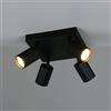 TRIO Leuchten Soka faretto, GU10, 4 luci, 867730432, Soka [Lampade per Interni > Punti Luce e Faretti]