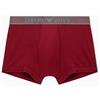 Emporio Armani Boxer da Uomo con Logo Lucido, Nero, XL