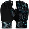 BEAST RAGE Guanti da portiere per bambini, ragazzi, ragazze, guanti da portiere di calcio con palmo antiscivolo in lattice 4 mm, presa maggiore (verde, taglia 6 adatto per 12 a 15 anni vecchi)