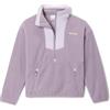Columbia Felpa unisex Sequoia Grove con mezza zip in pile, Viola scisto/perla lavanda, X-Small