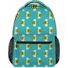 ATOurDealss Zaino a tracolla con motivo api dolcissime, borsa a tracolla per la scuola, borsa da viaggio, casual, per studenti universitari, ragazze, donne, cartoni animati con api dolci, Come