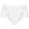 Sloggi Due Slip Mutanda Chic Pizzo e Cotone Maxi in Cotone Bianco EU 48 - IT 6