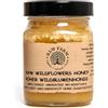 Raw Farm Organic Natural Fresh Raw Farm - Miele crudo puro di fiori selvatici - 450g - 100% naturale - Non filtrato - Non riscaldato - Non pastorizzato - Diretto dall'alveare