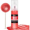 YumCraft Spruzza Glitter Commestibili, 20g Rosso Paillettes per Alimenti Commestibili Decorazioni Torte, Cocktail, Bevande, Spray con Paillettes - Color in Polvere in Polvere, Caramelle, Glassa