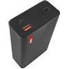 EMOS - Powerbank 20 000 mAh NTBF20 - Batteria esterna con Passthrough e Fast Charging 65W PD - Porta USB-C/USB-A con cavo di ricarica - per tablet, laptop, iPad, cellulare, fotocamera, Soundbox - nero