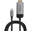 Verbatim USB-C to HDMI 4K Adapter with 1.5m Cable - USB 3.1/ HDMI, 49144