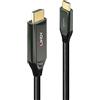 LINDY Cavo adattatore USB tipo C a HDMI 8K60 da 1 m