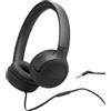 JBL Tune 530 Cuffie con Filo On Ear, Microfono, Suono JBL Pure Bass, Preimpostazioni EQ, Design Pieghevole e Cavo Anti-Groviglio, Nero