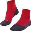 Falke Tk2 Explore Cool Short W Sso lyocell filo funzionale spessi antivesciche 1 paio, Calzini da escursionismo Donna, Rosso Rose 8564, 37-38