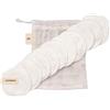 HelloBody HELLO BAMBOO Dischetti struccanti lavabili bambù (10 pz.) - Dischetti struccanti biodegradabili - Dischetti lavabili con sacchetto per il bucato