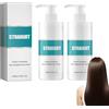 Hppsctink 2pcs Crema Stirante per Capelli, Crema lisciante per capelli correttiva alle proteine, Lisciare i Capelli Crespi, Riparazione dei Capelli, 2pcs*100ml,shampoo